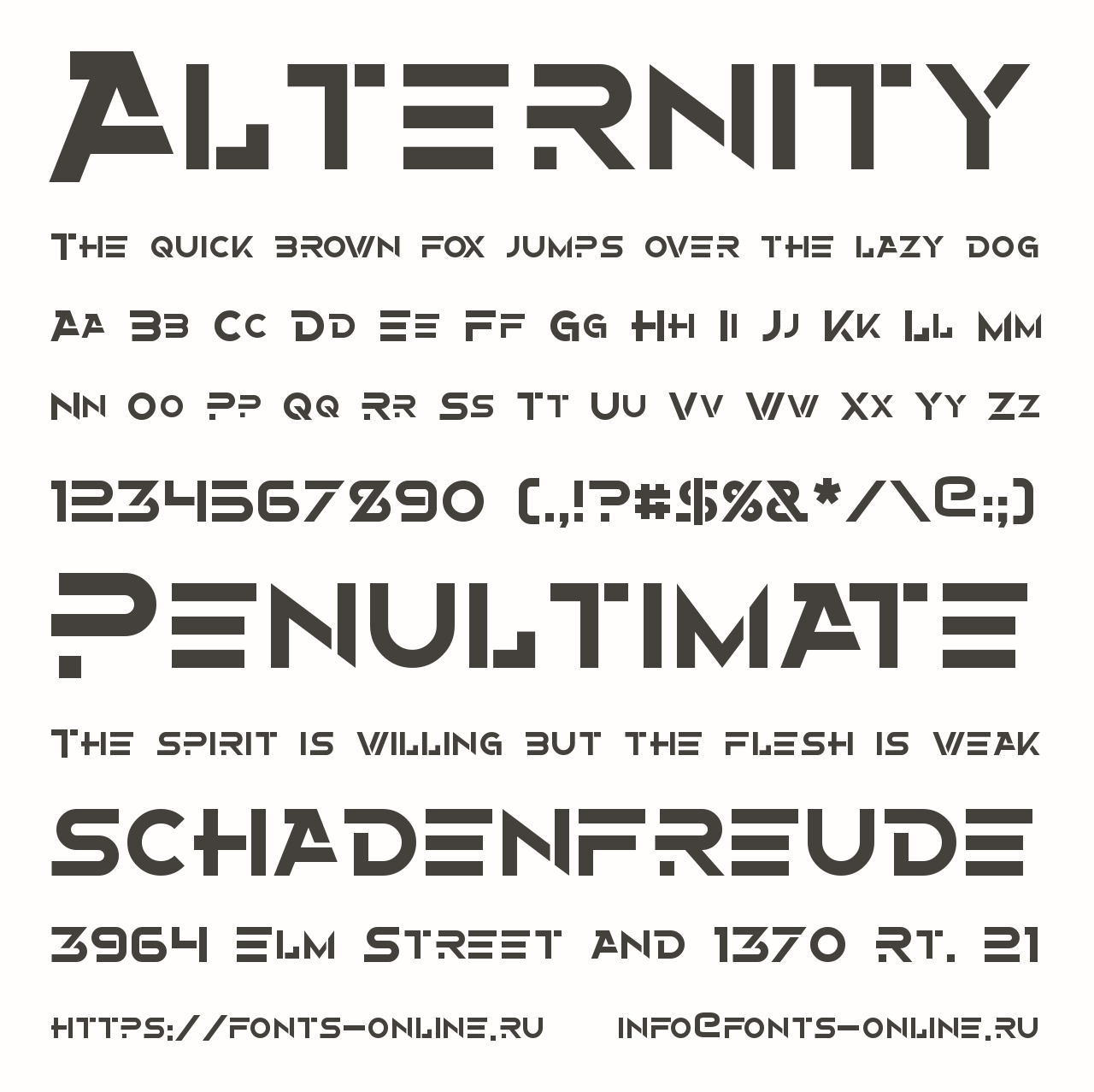 Download Alternity Regular Font Free - Modern & Stylish