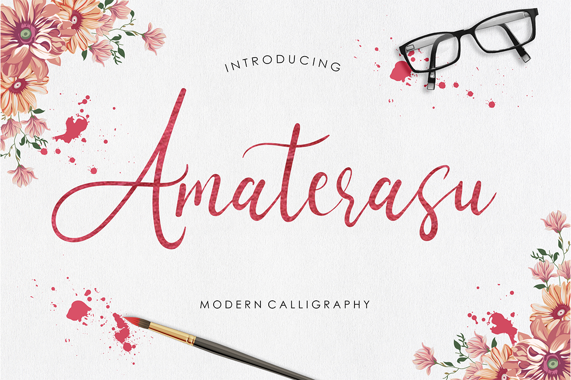 Download Amaterasu Font Free - Elegant Japanese Inspired Typography