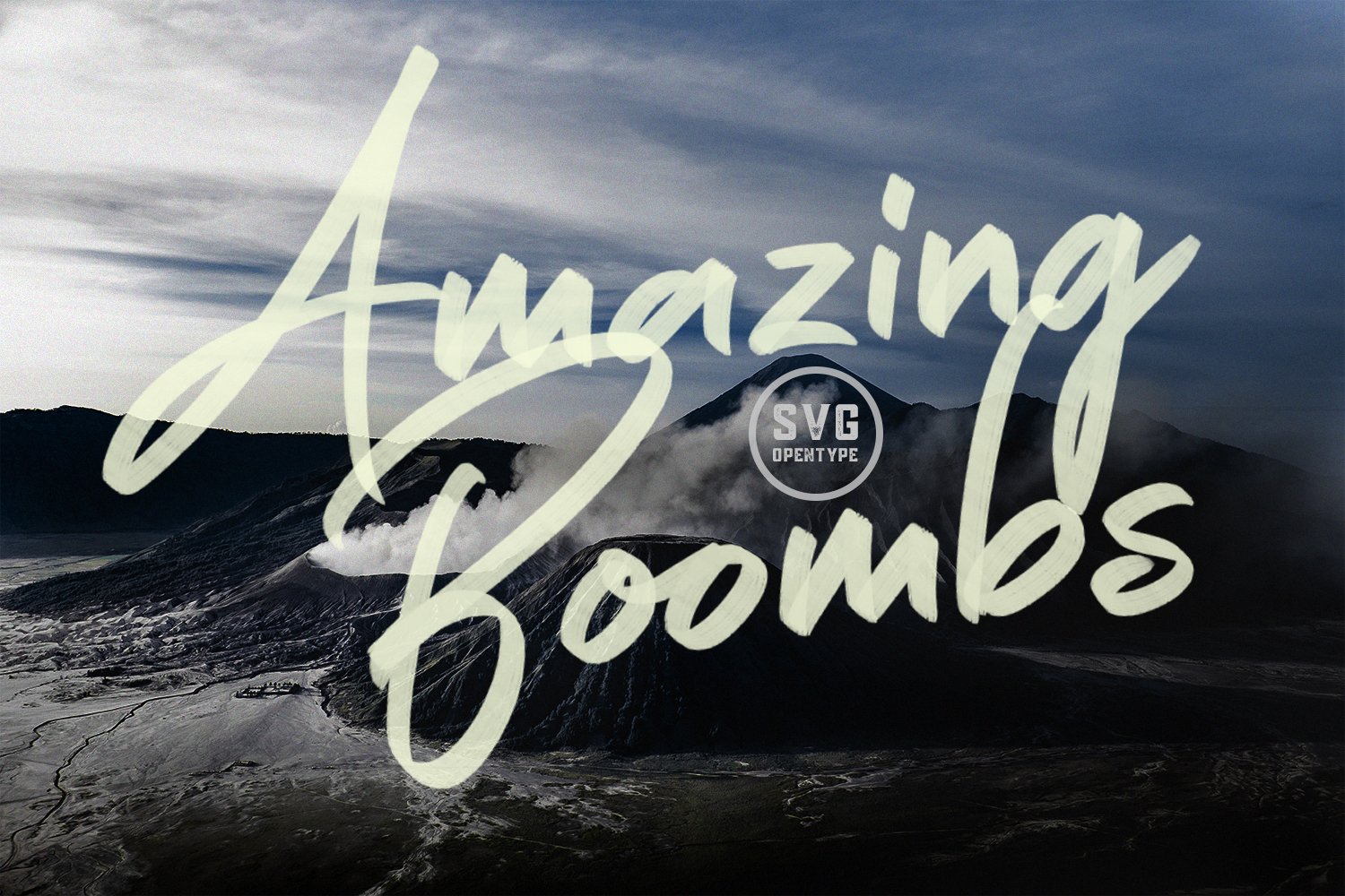 Download Amazing Boombs Font Free - Groovy Bold Style