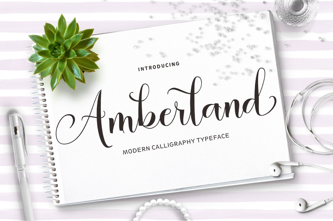 Download Amberland Script for Free - Stylish Calligraphy Font