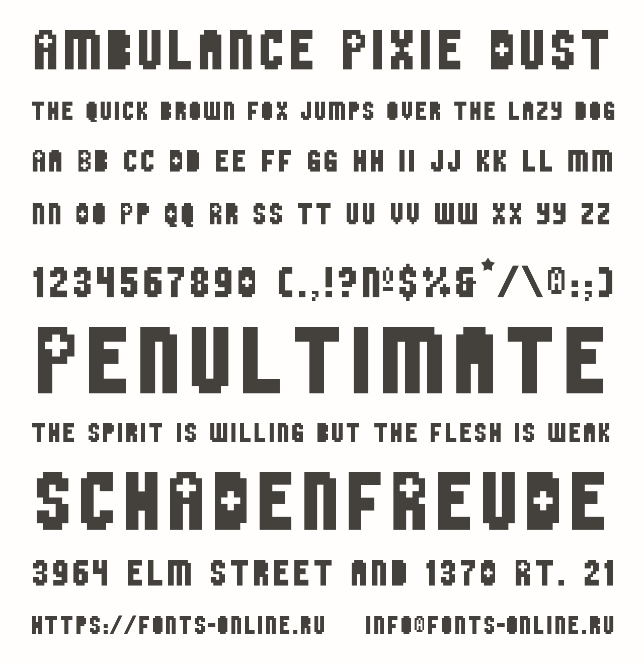 Free Download: Ambulance Pixie Dust Font - Whimsical Type