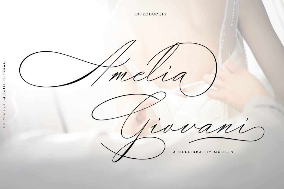 Download Amelia Giovani Font Free - Stylish & Versatile