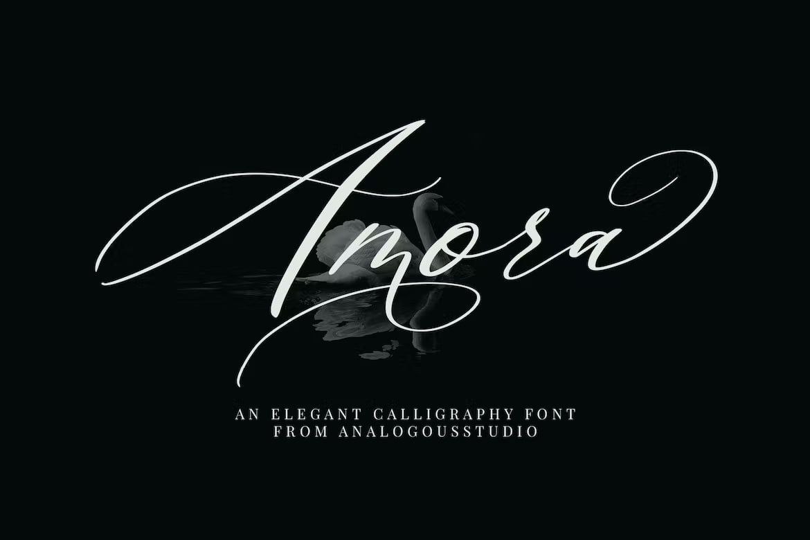 Бесплатно скачайте шрифт Amora Calligraphy - изящный стиль для ваших проектов