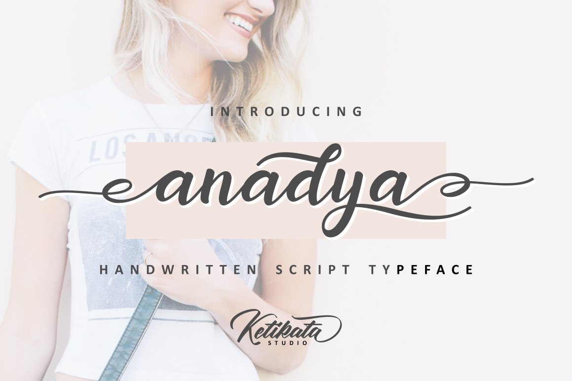 Download Anadya Font Free - Beautifully Modern Typeface