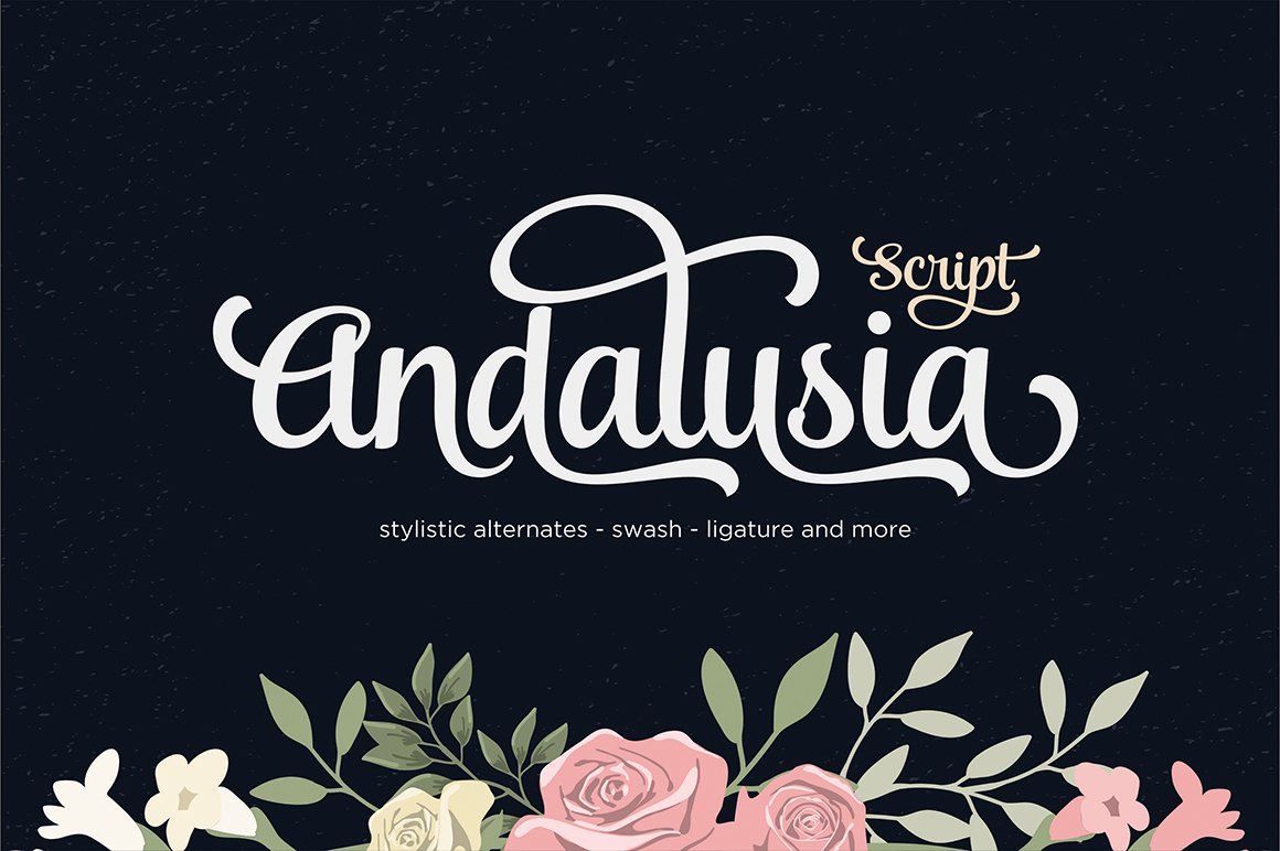 Download Andalusia Font Free - Elegant Serif Writing Style