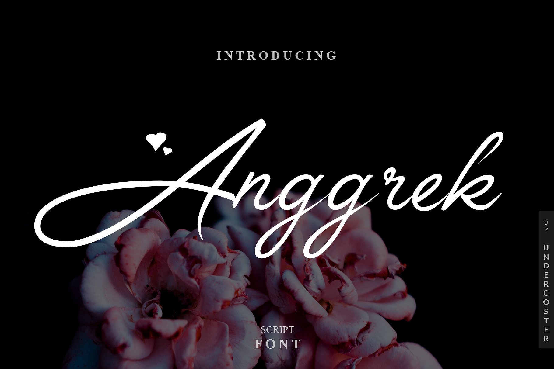 Download Anggrek Font Free - Elegant Floral Design Style