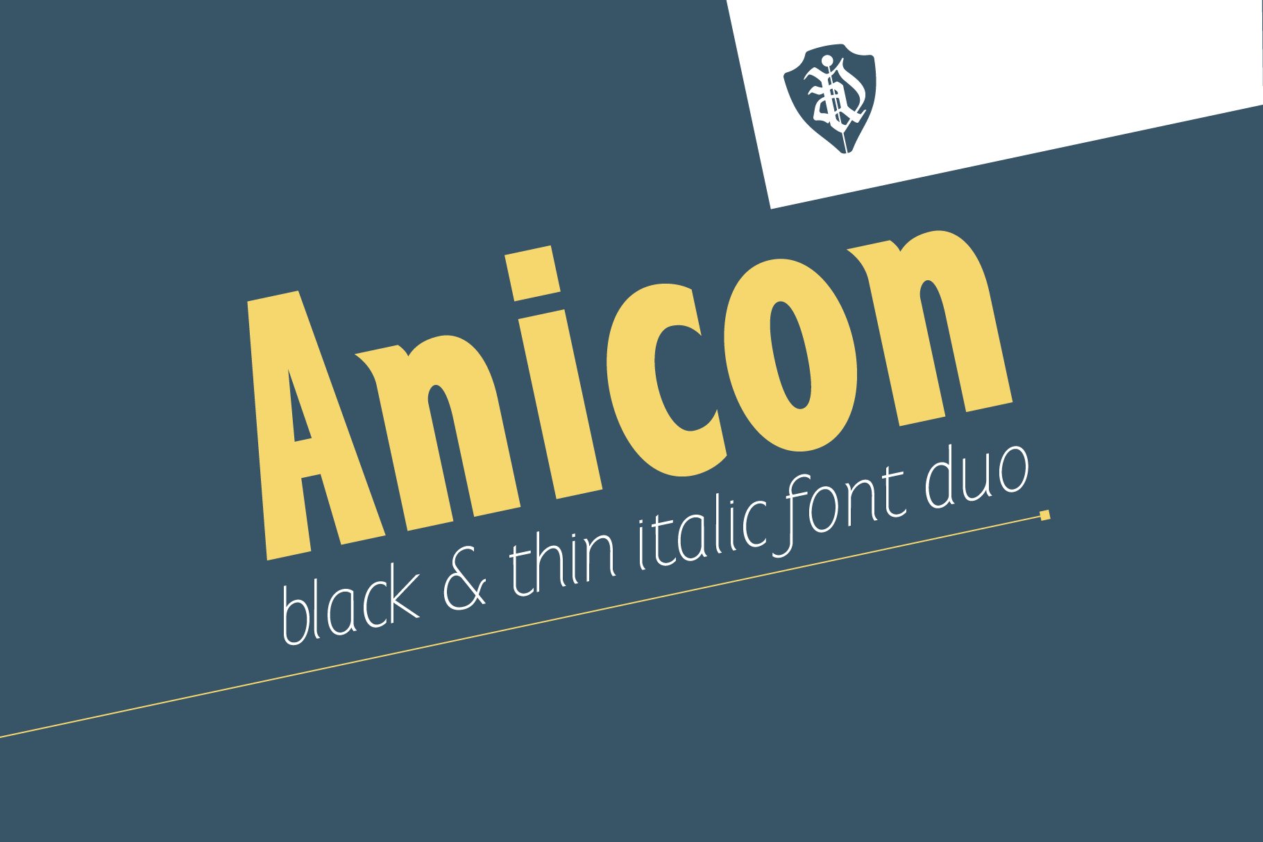 Download Anicon Font Free - Unique Decorative Typeface