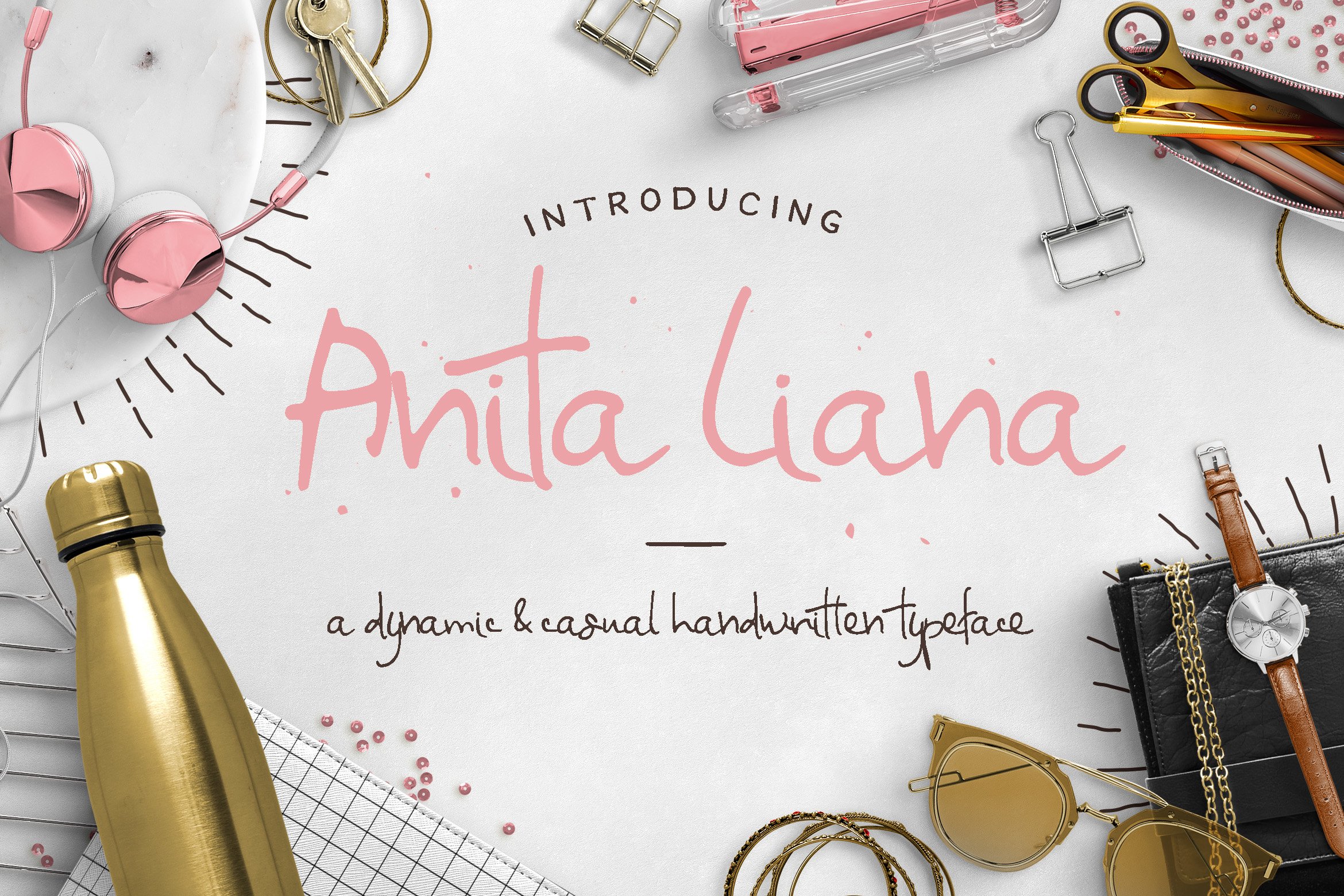 Скачайте шрифт Anita Liana - утончённый стиль для ваших проектов