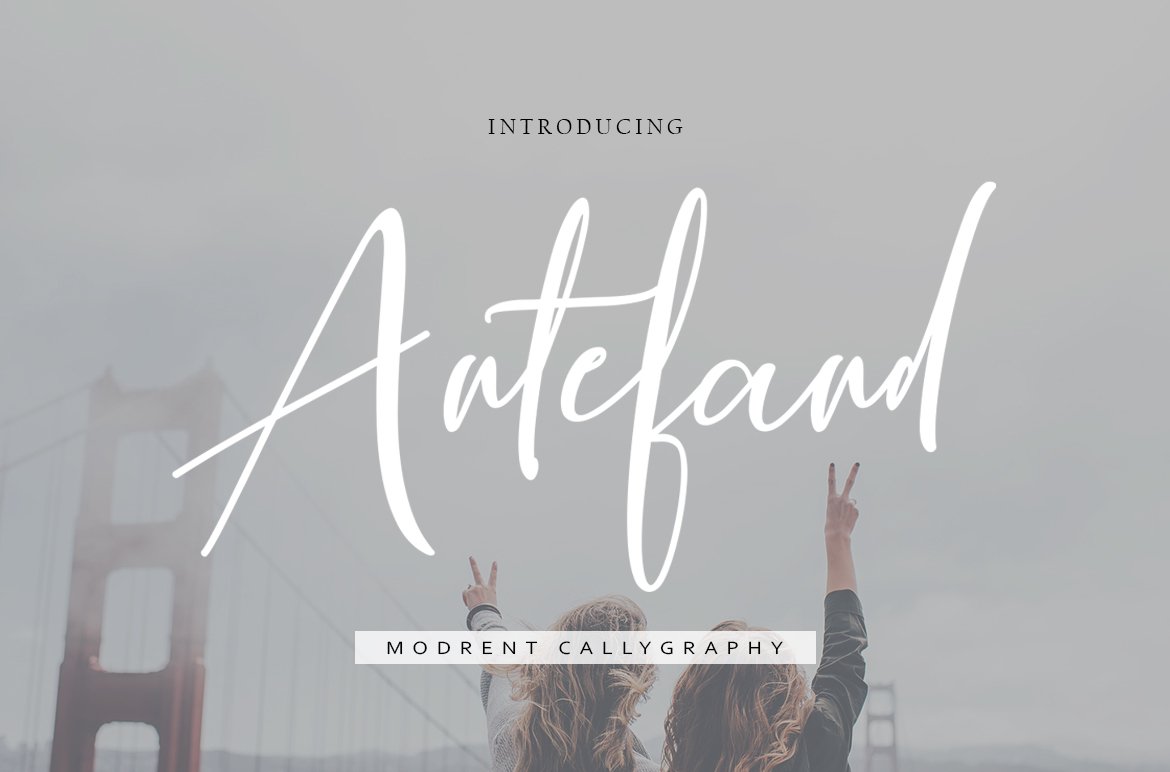 Download Antefand Font Free - Creative Display Typeface