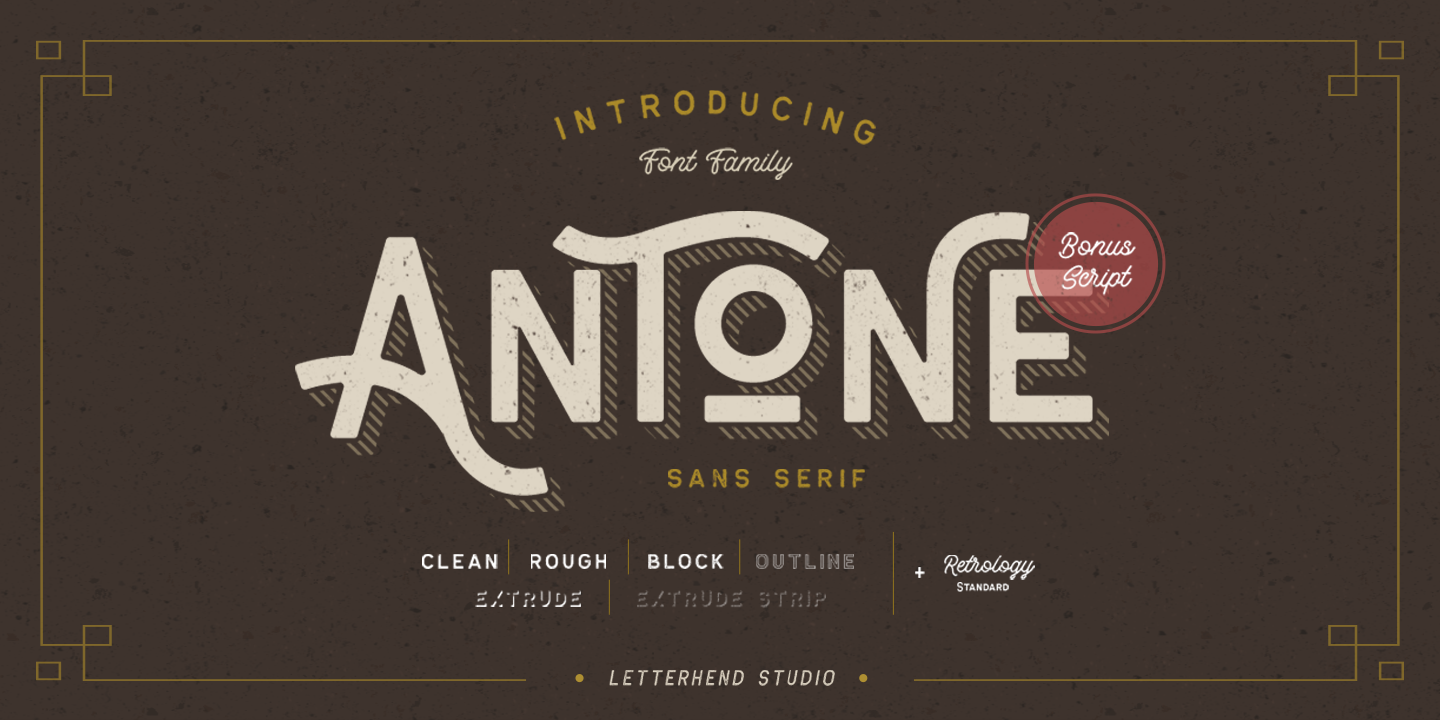 Download Antone Font Free - Stylish and Modern Design