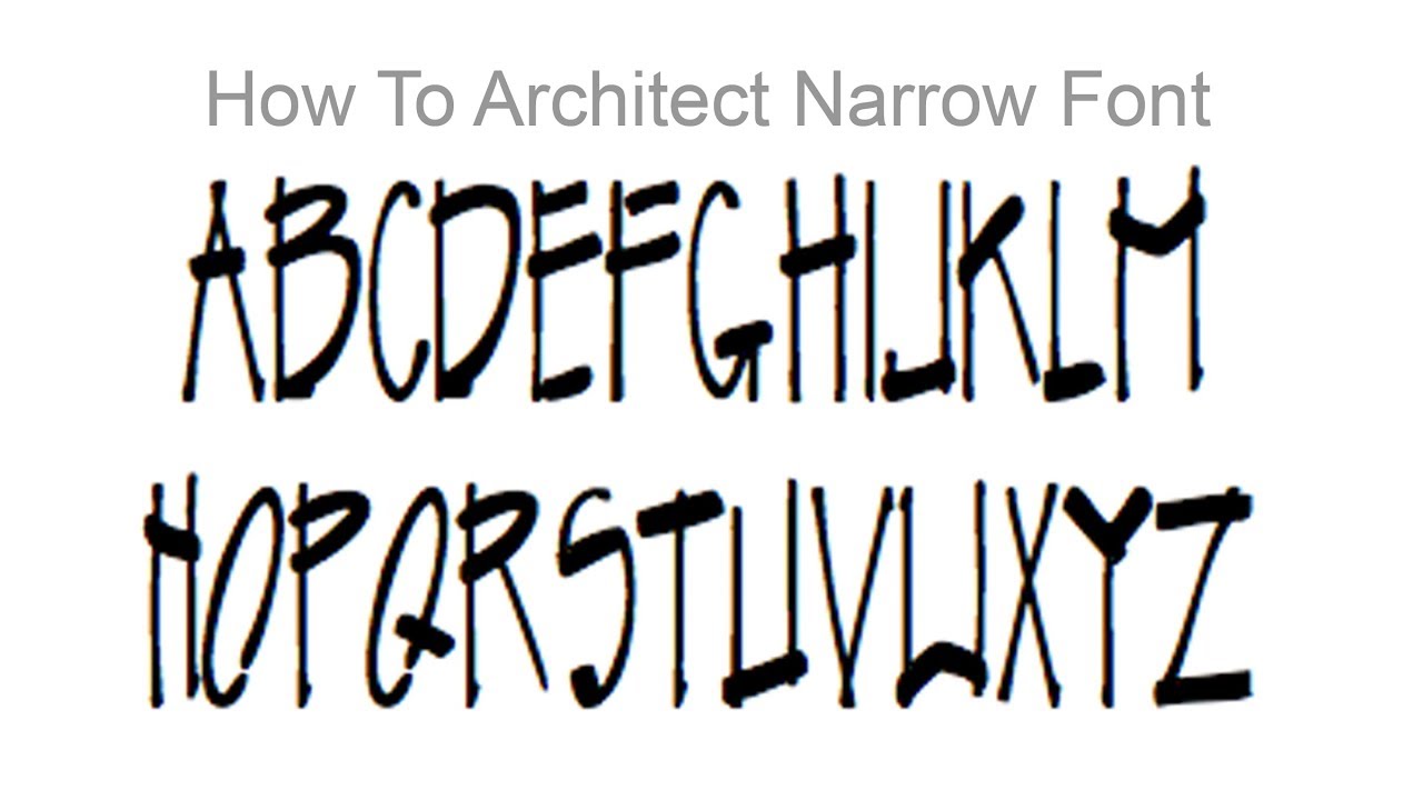 Download Architect Font Free - Modern & Versatile Typeface