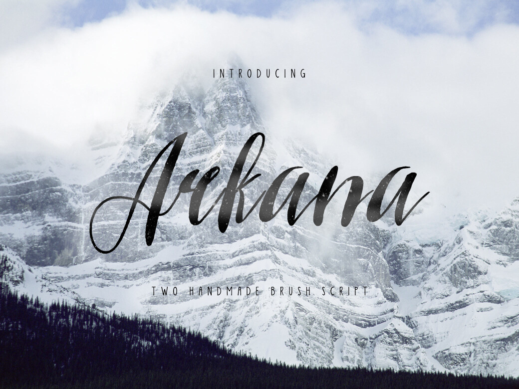 Download Arkana Script Font Free - Modern Fancy Typeface