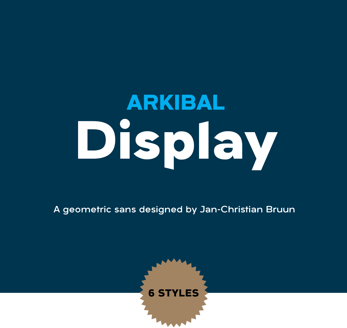 Скачайте Arkibal Display – уникальный шрифт для вашего дизайна