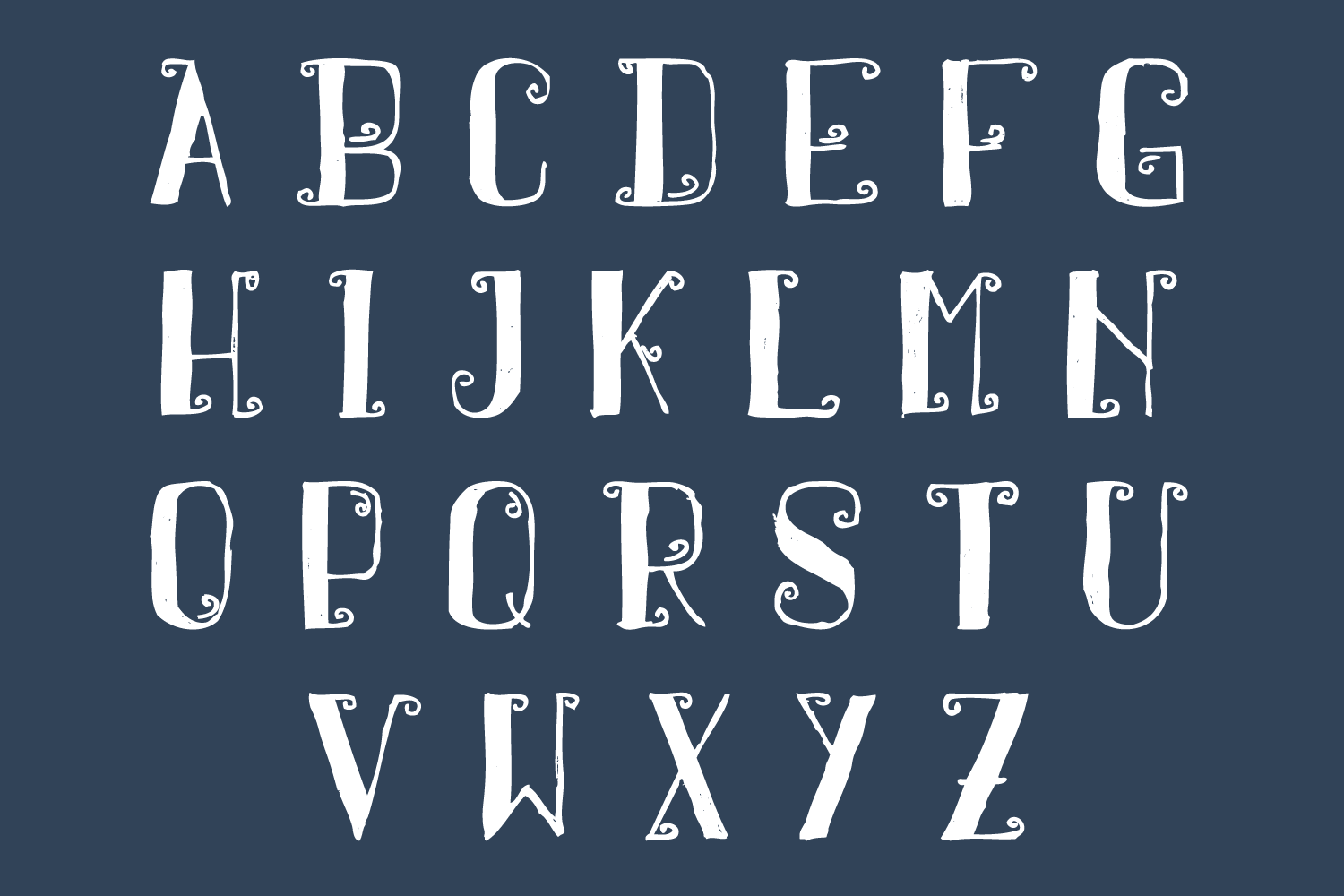 Laden Sie die Arpeggio Schriftart kostenlos herunter - Elegante Handschrift für kreative Projekte