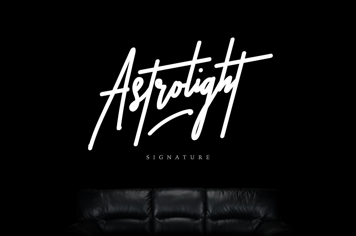 Скачайте Astrolight Signature - уникальный шрифт для вашего дизайна