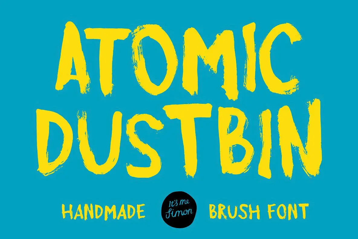 Atomic Dustbin Font - Download Free for Creative Designs