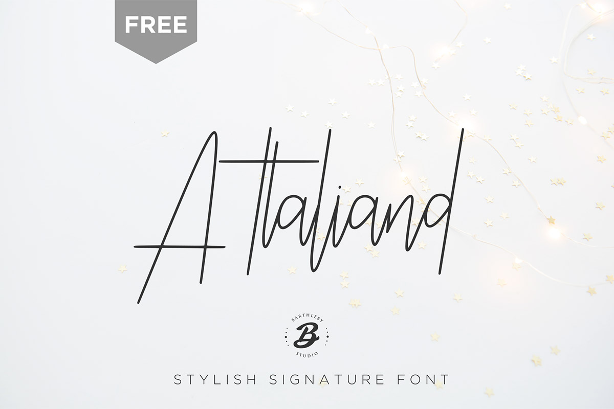 Download Attaliand Font Free - Unique Decorative Style