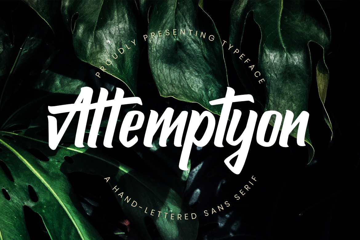 Download Attemptyon Font Free - Unique and Stylish Typography