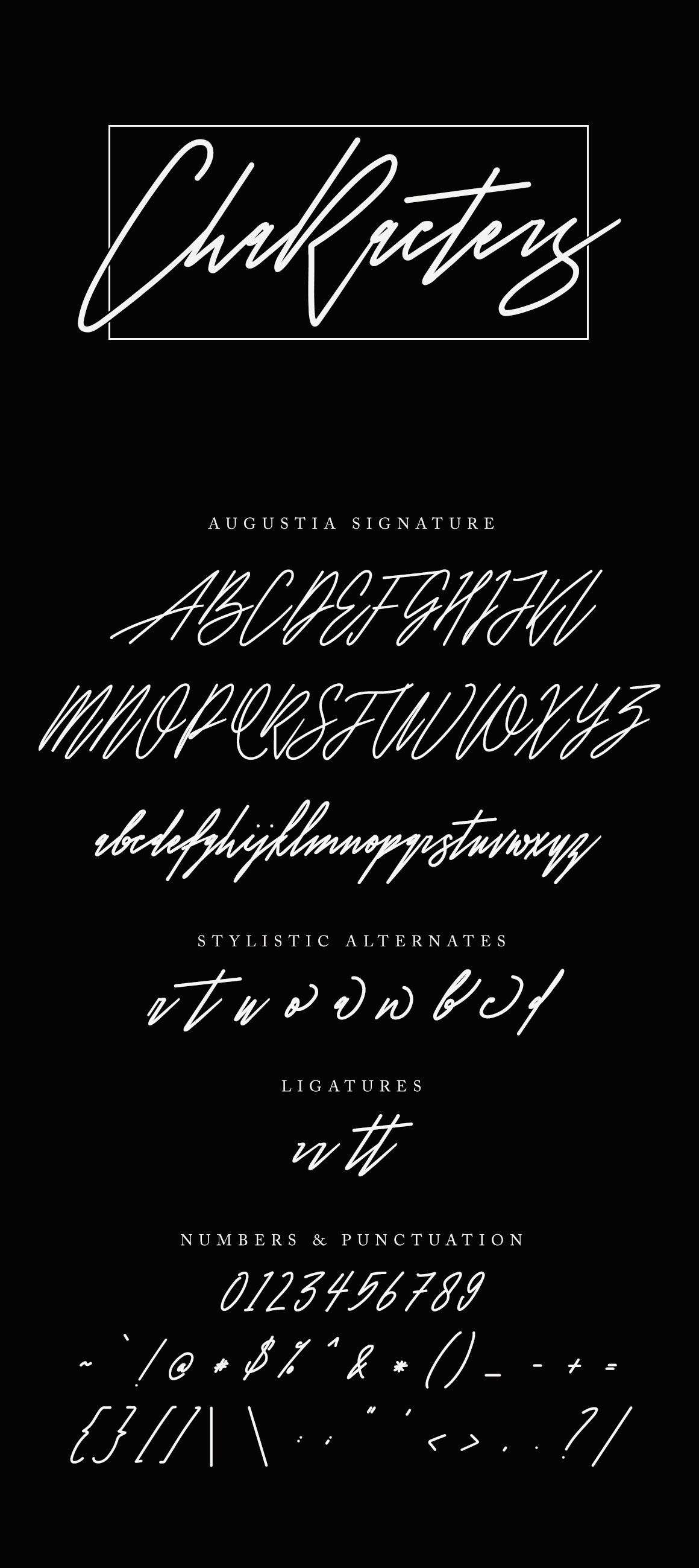 Download Augustia Signature Typeface Free - Elegant Handwritten Style