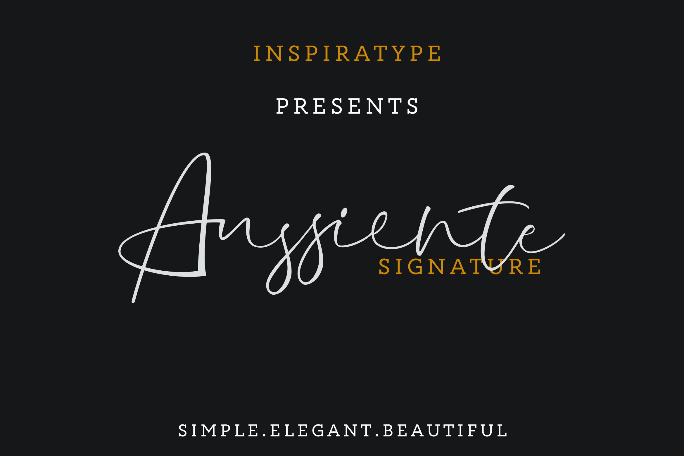 Download Aussiente Font Free - Stylish & Modern Design