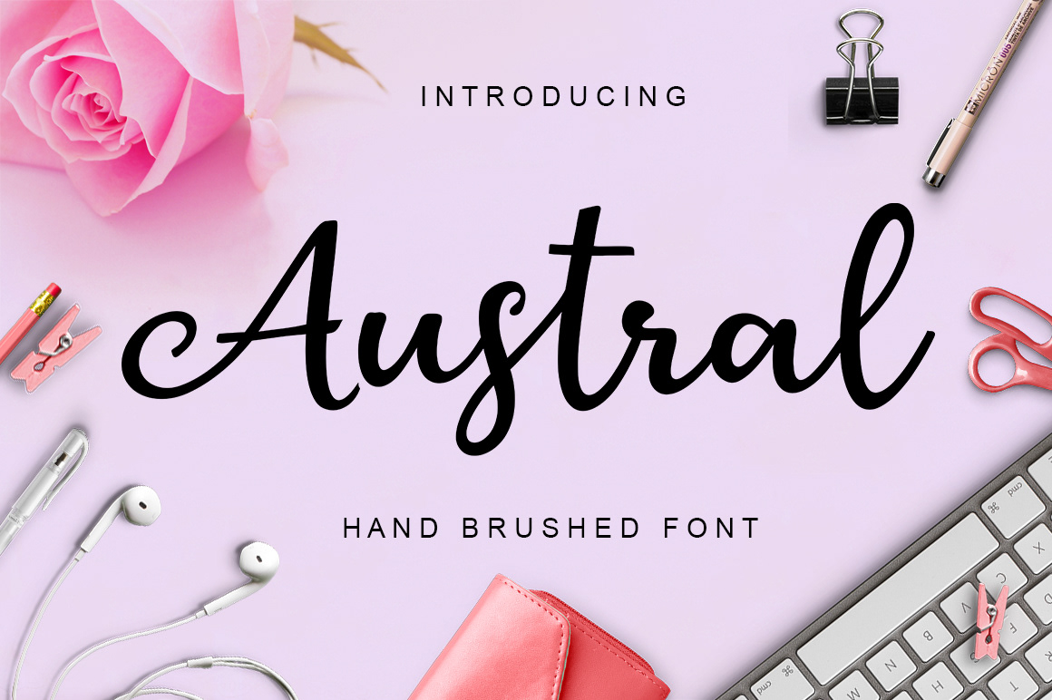 Download Austral Font Free - Bold Modern Typeface