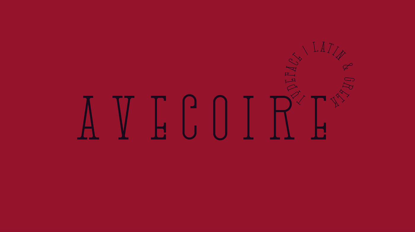 Download Avecoire Font Free - Stylish Versatile Type