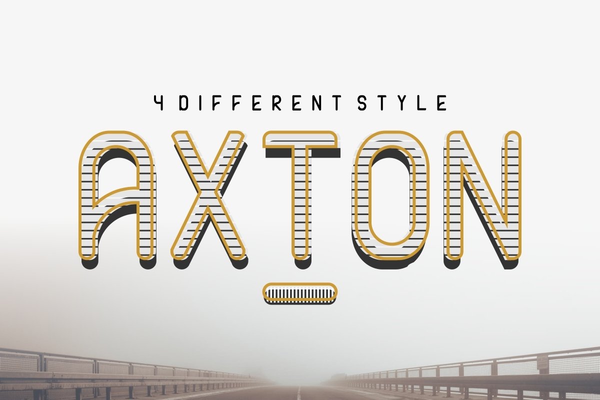 Download Axton Font Free - Stylish and Modern Typeface