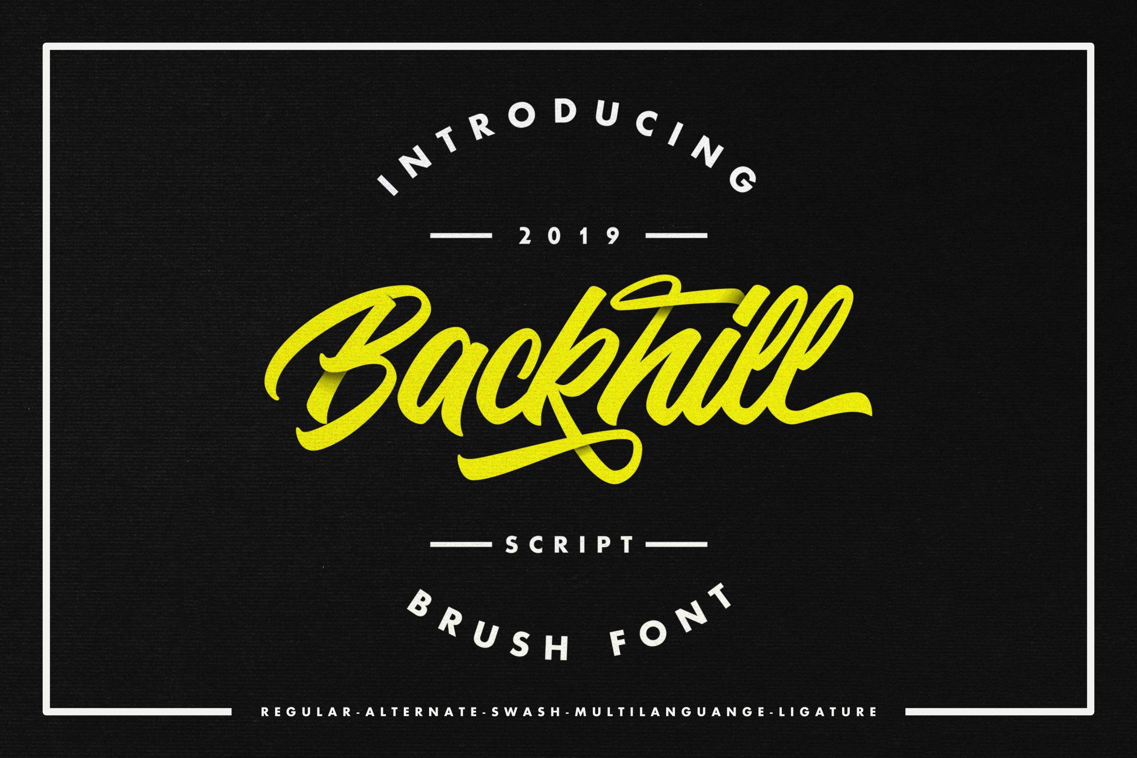 Download Backhill Font Free - Unique Rustic Style