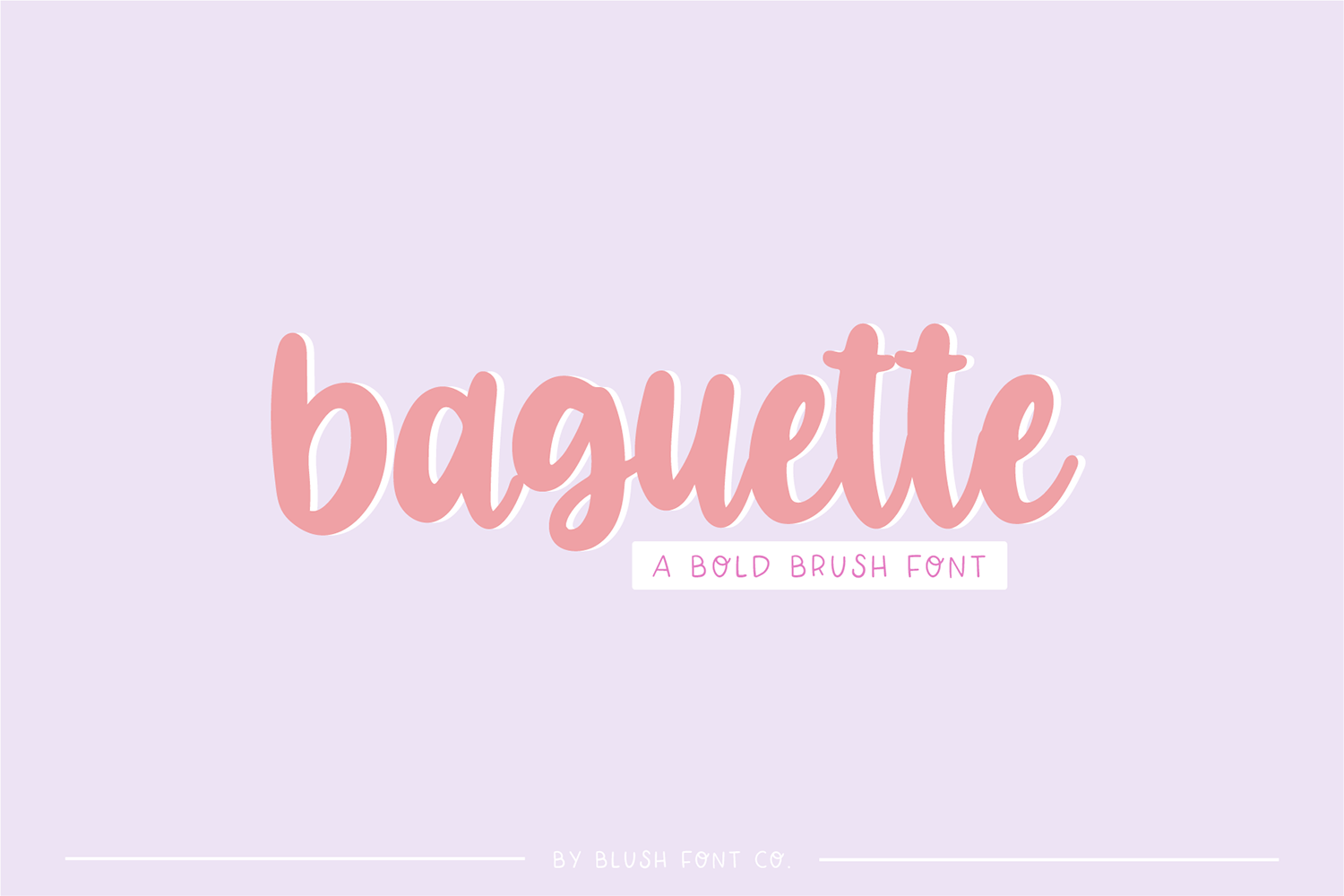 Download Baguette Font Free - Whimsical & Fun Typeface