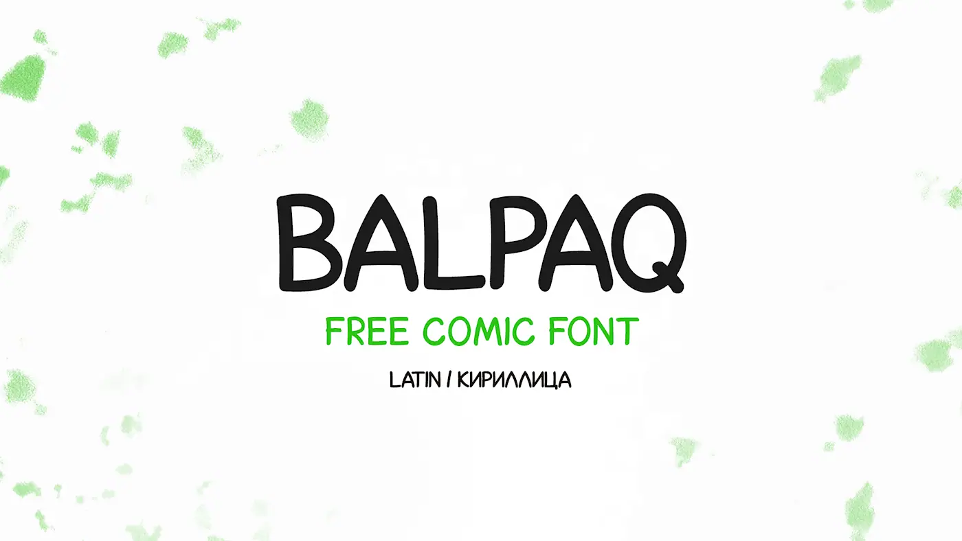 Download Balpaq Cyrillic Font Free - Unique & Stylish Design