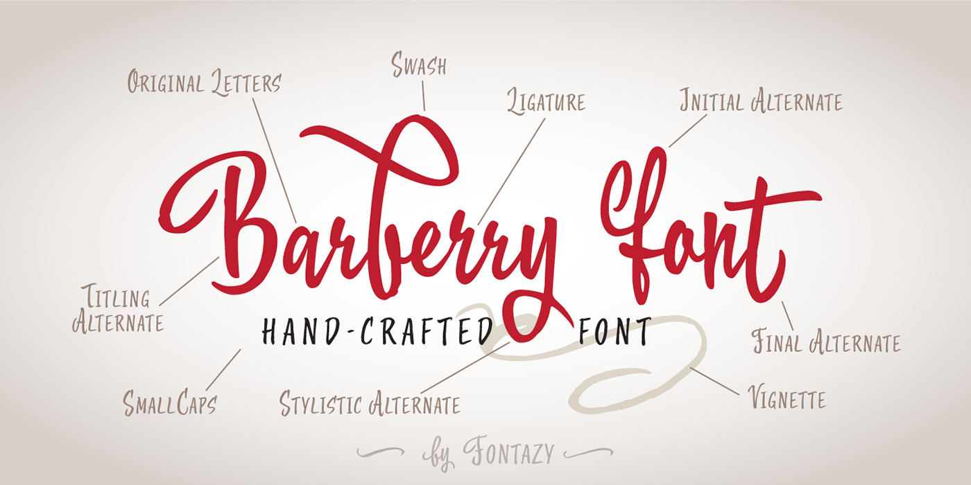 Download Barberry Font Free - Stylish and Versatile Typeface