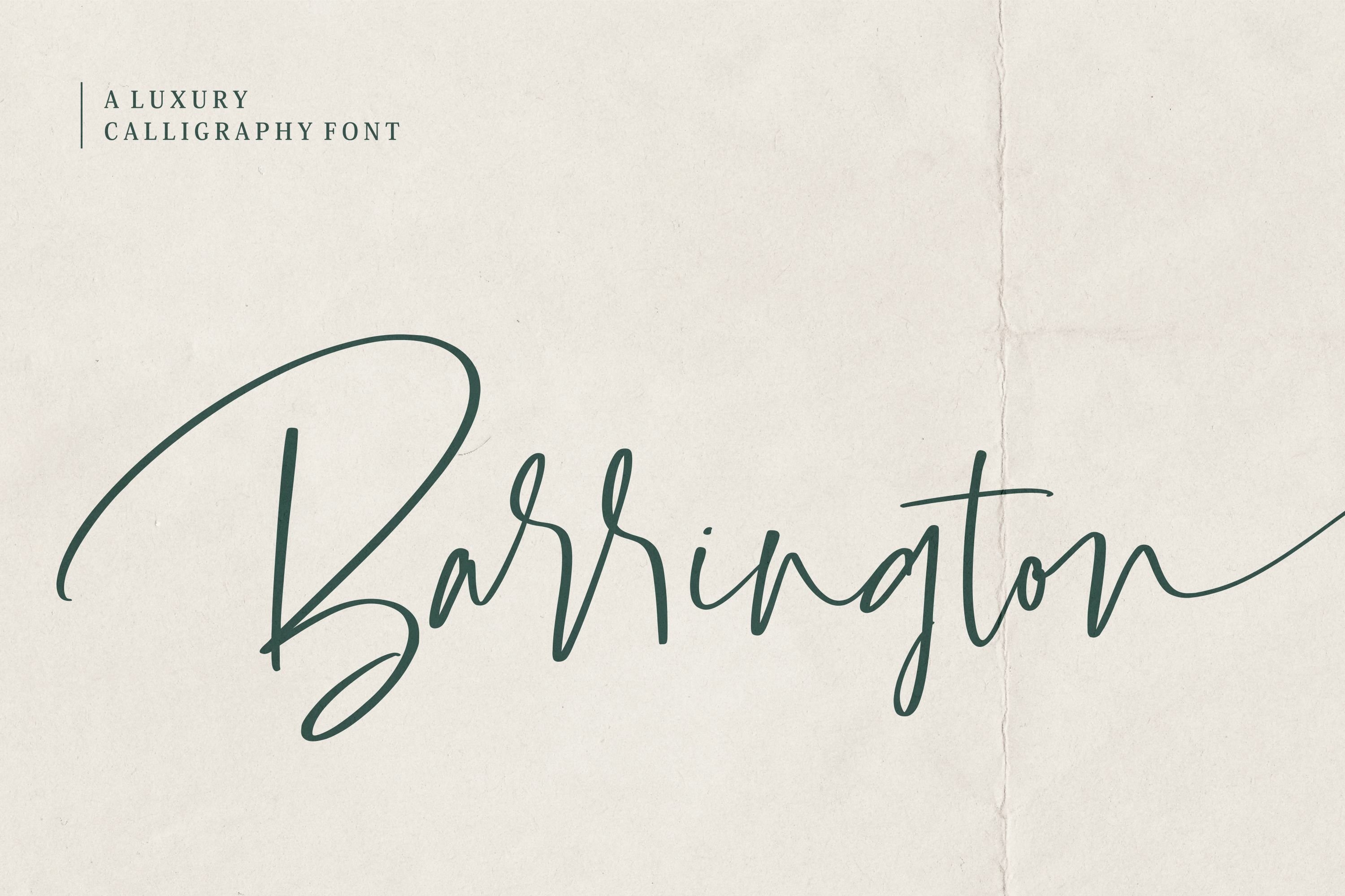 Download Barrington Font Free - Timeless Elegance for All