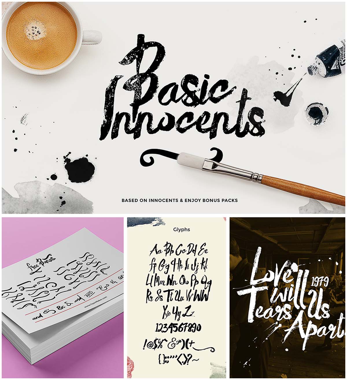 Download Basik Rough Font Free - Unique Handcrafted Style