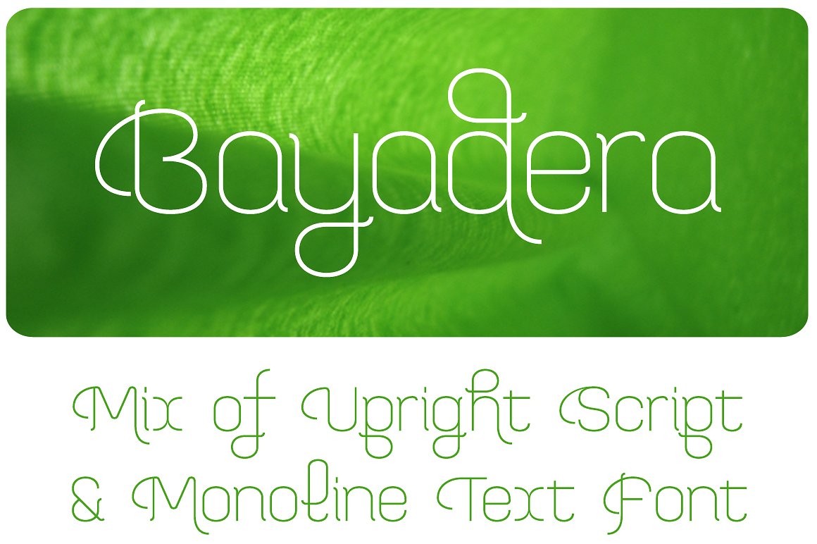 Download Bayadera 4F Font Free - Stylish & Versatile Typeface