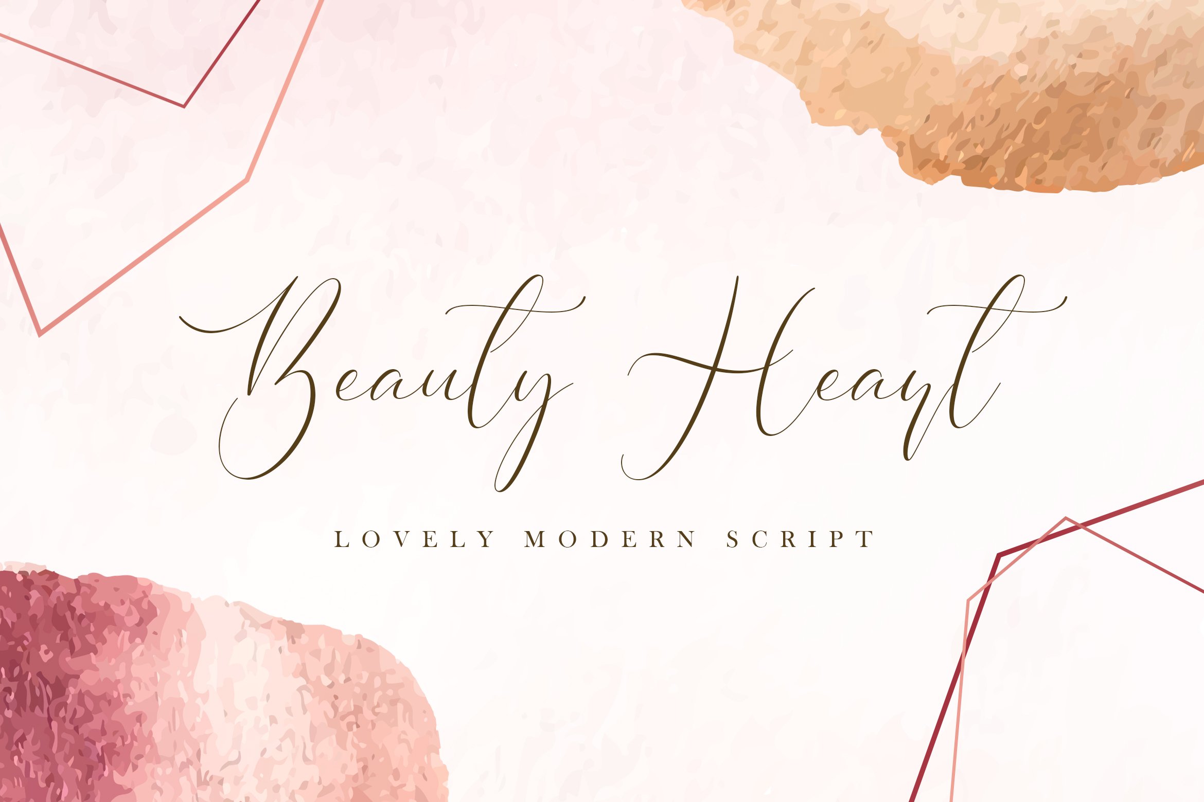 Download Beauty Heart Script Free - Romantic Handwritten Font