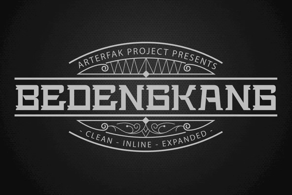 Download Bedengkang Font Free - Unique and Stylish Design