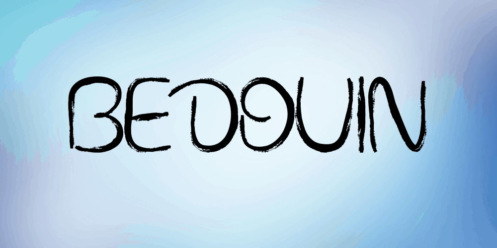 Download Bedouin Font Free - Unique Bohemian Style