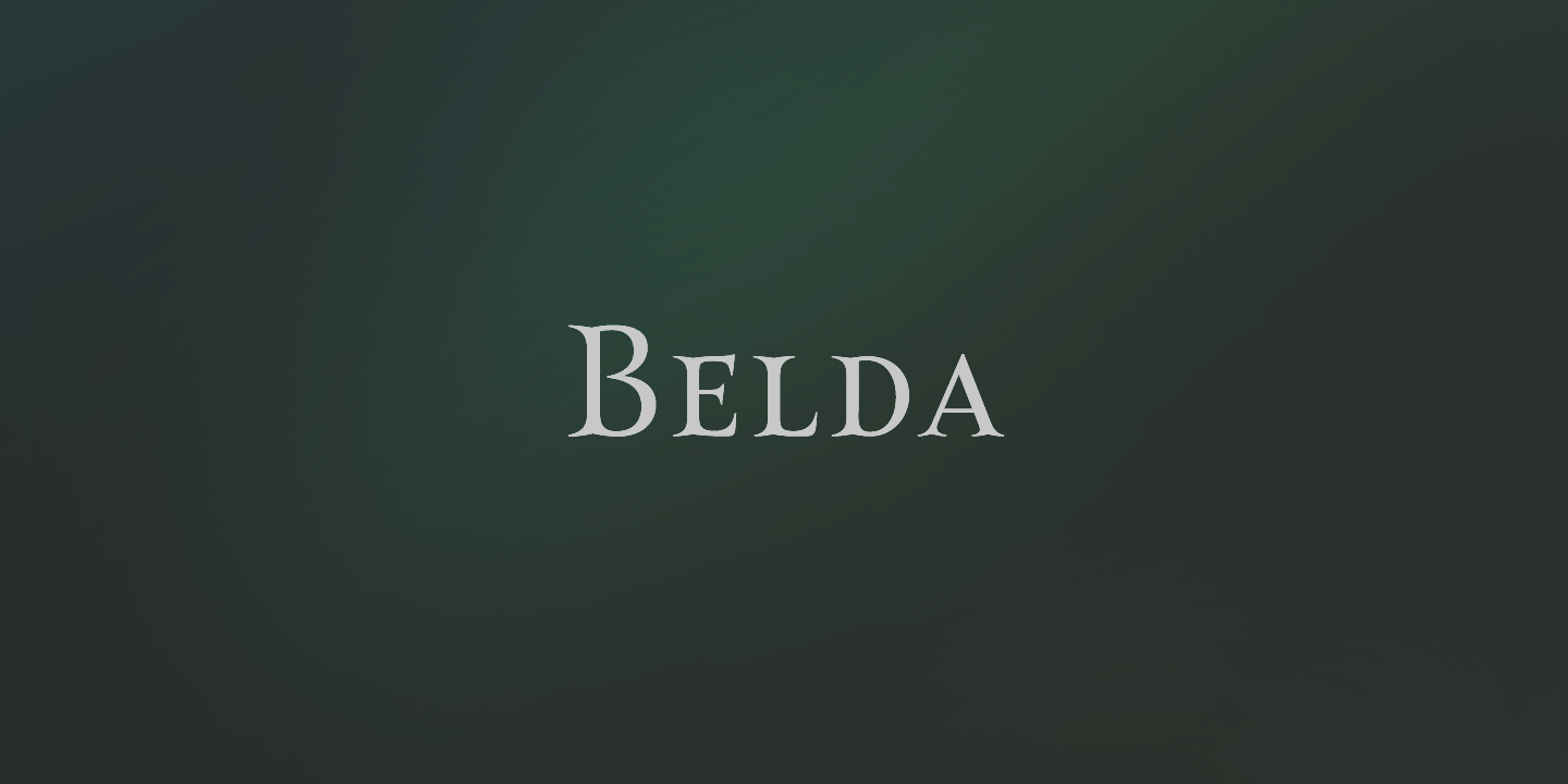 Download Belda Font Free - A Modern Serif Delight