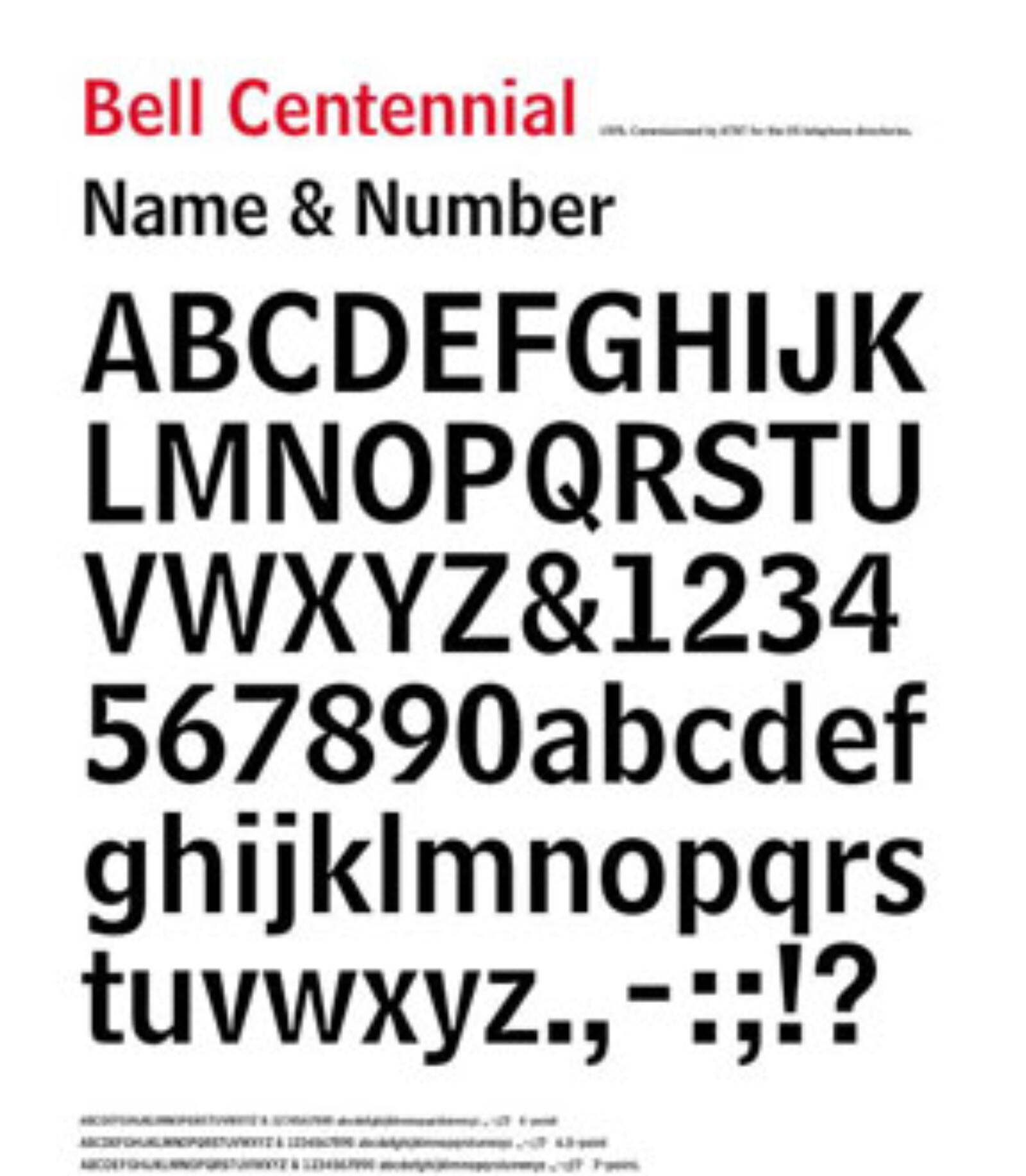 Download Bell Centennial Font Free - Classic Typewriter Style