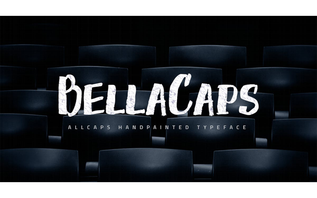 Free Download Bella Caps - Stylish Decorative Font