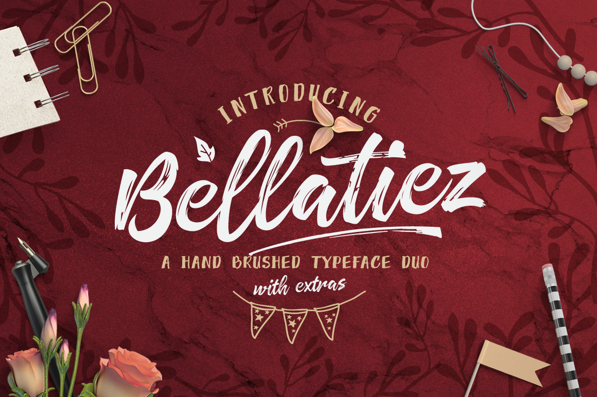 Téléchargez Bellatiez Script - Police calligraphique moderne gratuite