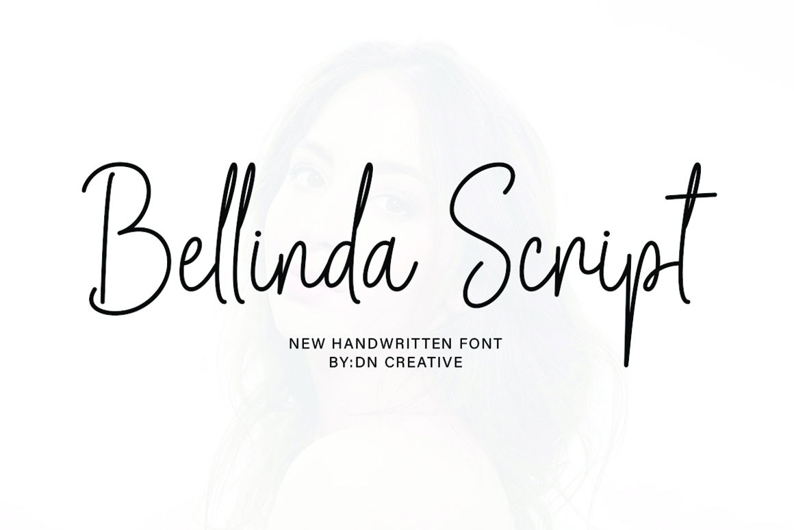 Скачайте Bellinda Script Typeface - уникальный каллиграфический шрифт бесплатно