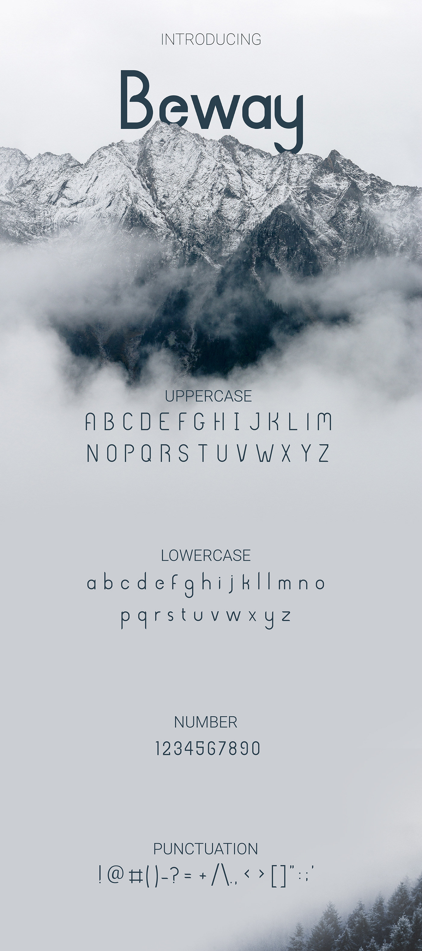 Download Beway Font Free - Stylish Modern Typography