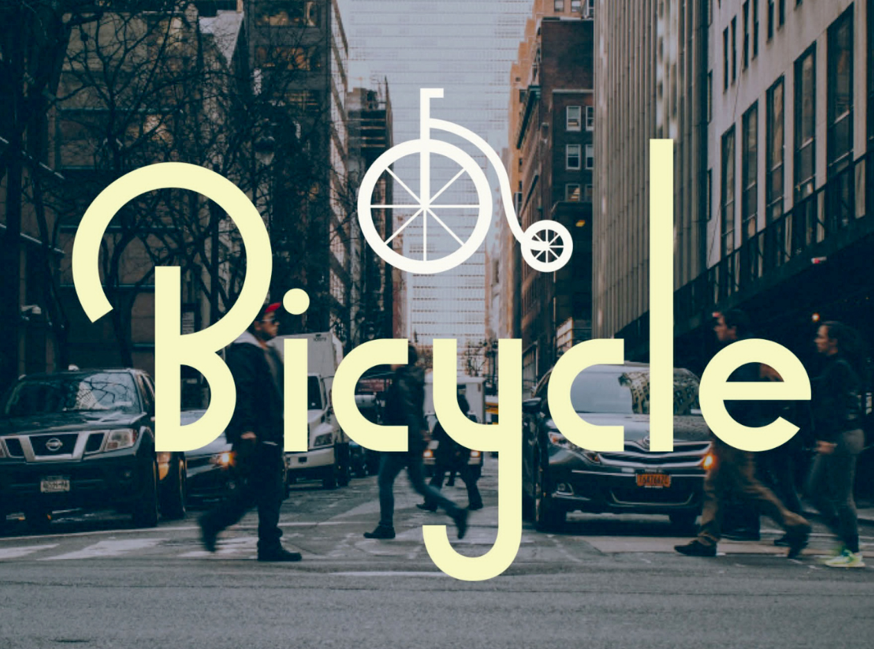 Download Bicycle Font Free - Stylish and Dynamic Typeface