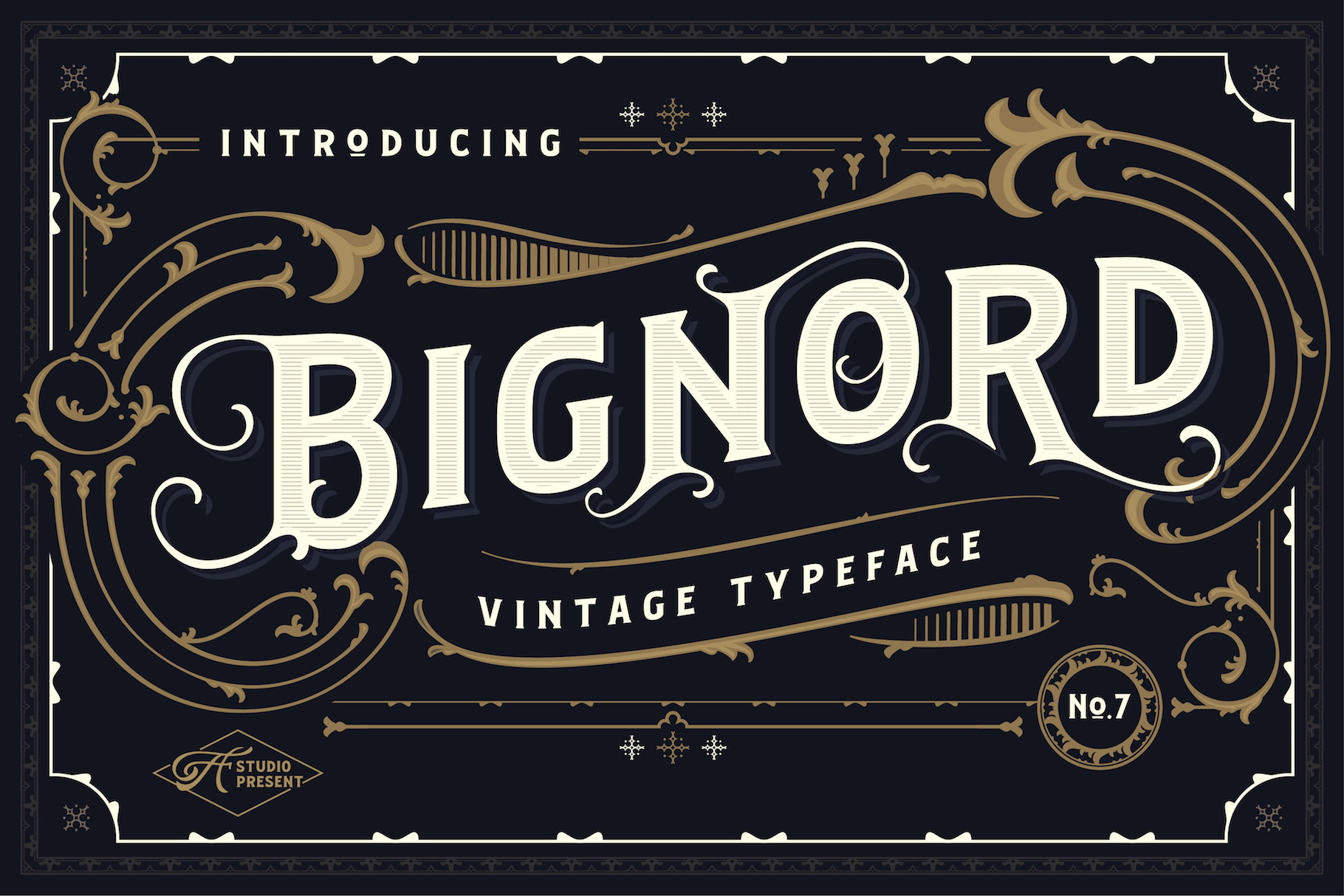 Download Bignord Font Free - Bold and Modern Typeface