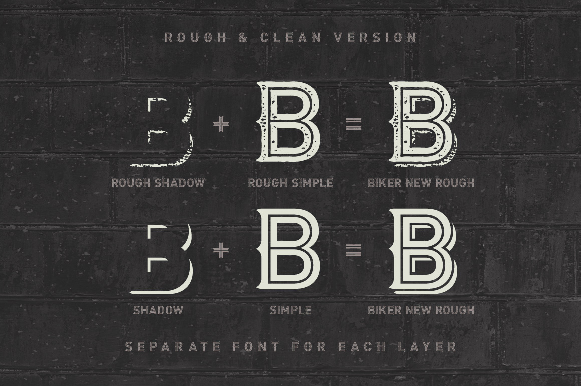 Download Biker New Font Free - Bold & Edgy Design