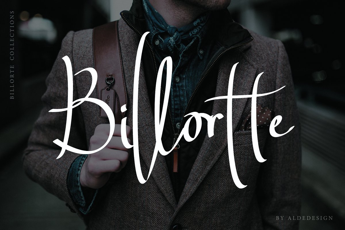 Download Billortte Script Free - Stylish Handwritten Font