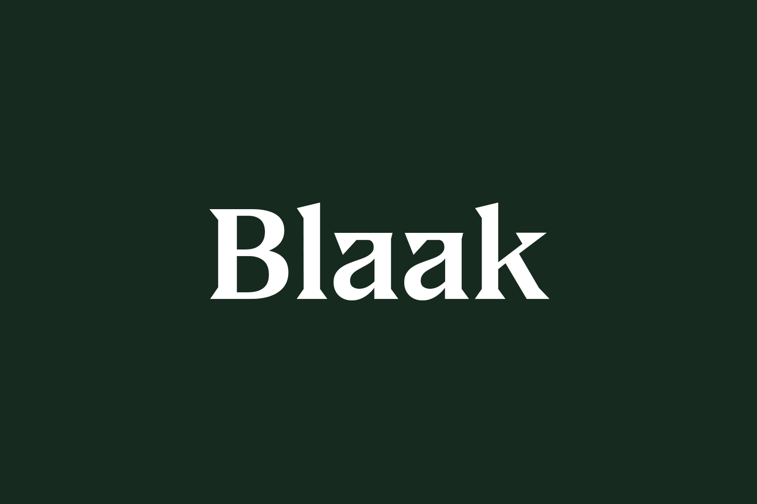 Download Blaak Font Free - Bold & Modern Typeface