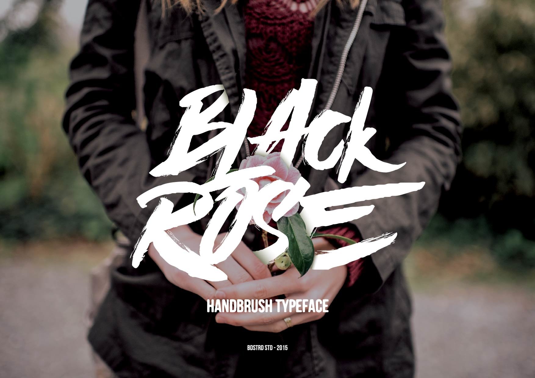 Download Black Rose Handbrush Font Free - Artistic Brush Style