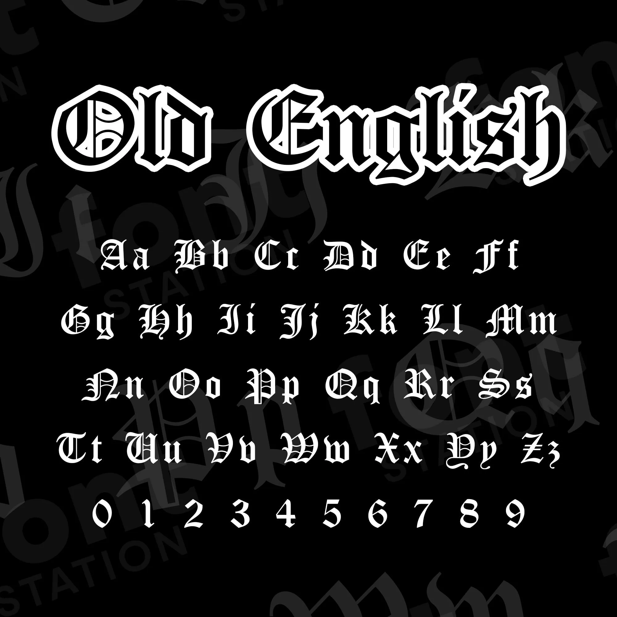 Download Blackletter Font Free - Classic Gothic Style